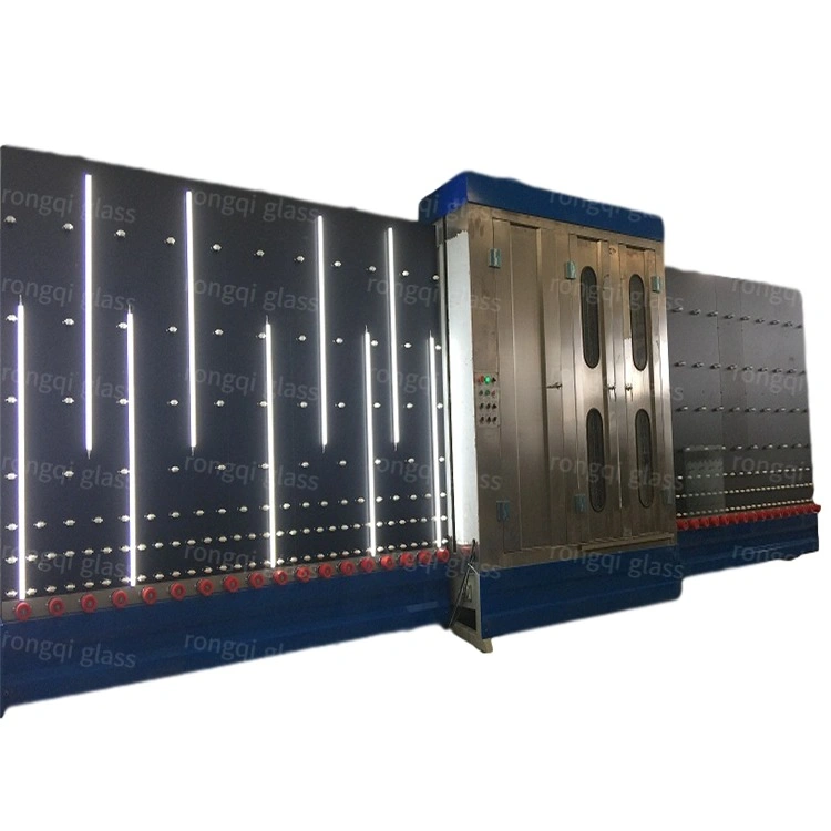Professional Automatic Flat Vertical Insulating Glass Processing Making Window Glass Washing and Drying Machine