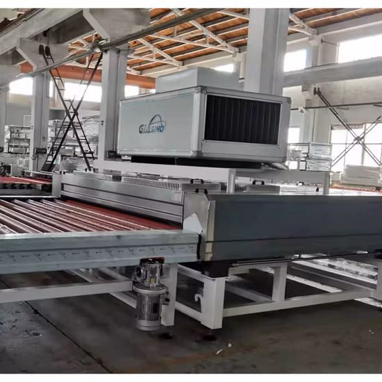 1.6m Horizontal Glass Flat Edger & Variable Miter Shape Mitering Pencil Beveling Washing Notching Drilling Sandblasting Breaking Polishing Edging Machine